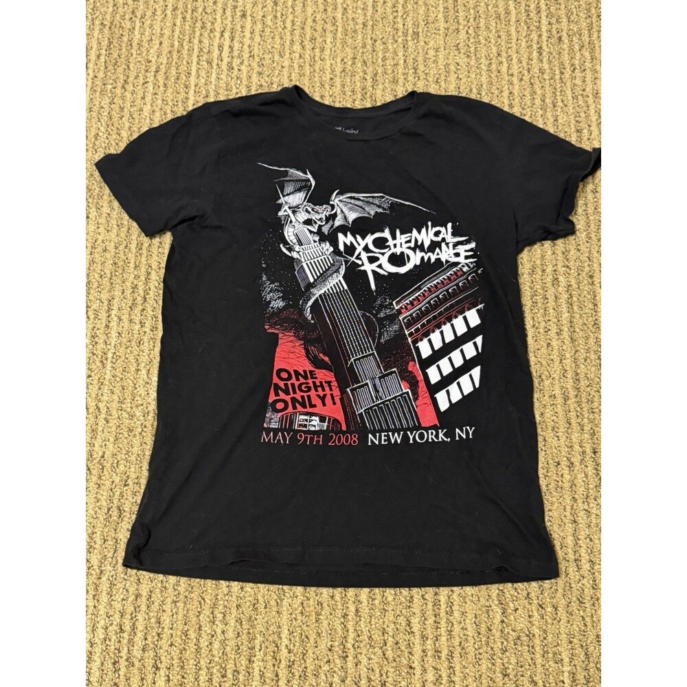My Chemical Romance Women’s 2008 New York City Tour Shirt - Extra Large Xl